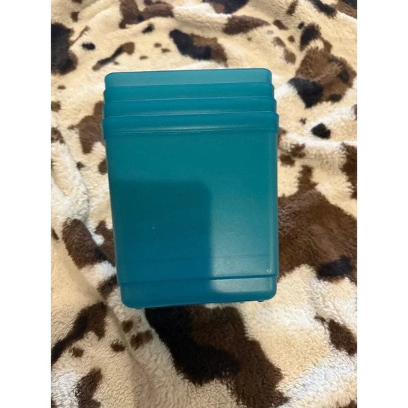 NEW TEAL 4pk 88oz Cube Utility Storage Bins - Picture 2 of 2